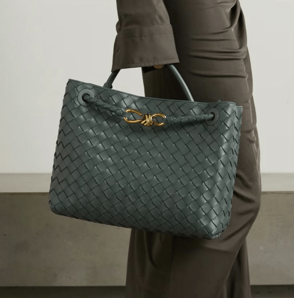 GRACE WOVEN BAG LARGE - Marchiselle