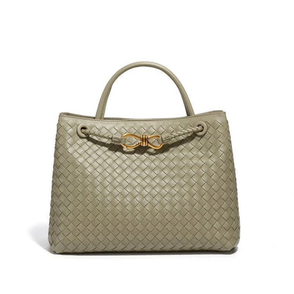 GRACE WOVEN BAG LARGE - Marchiselle