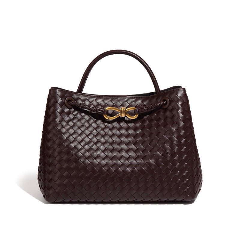 GRACE WOVEN BAG LARGE - Marchiselle