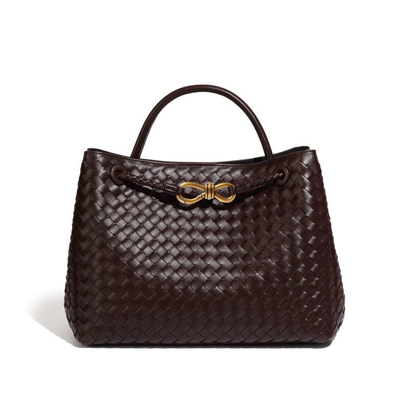 GRACE WOVEN BAG LARGE - Marchiselle