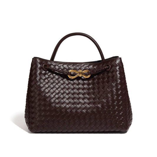 GRACE WOVEN BAG LARGE - Marchiselle
