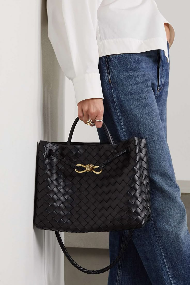GRACE WOVEN BAG LARGE - Marchiselle