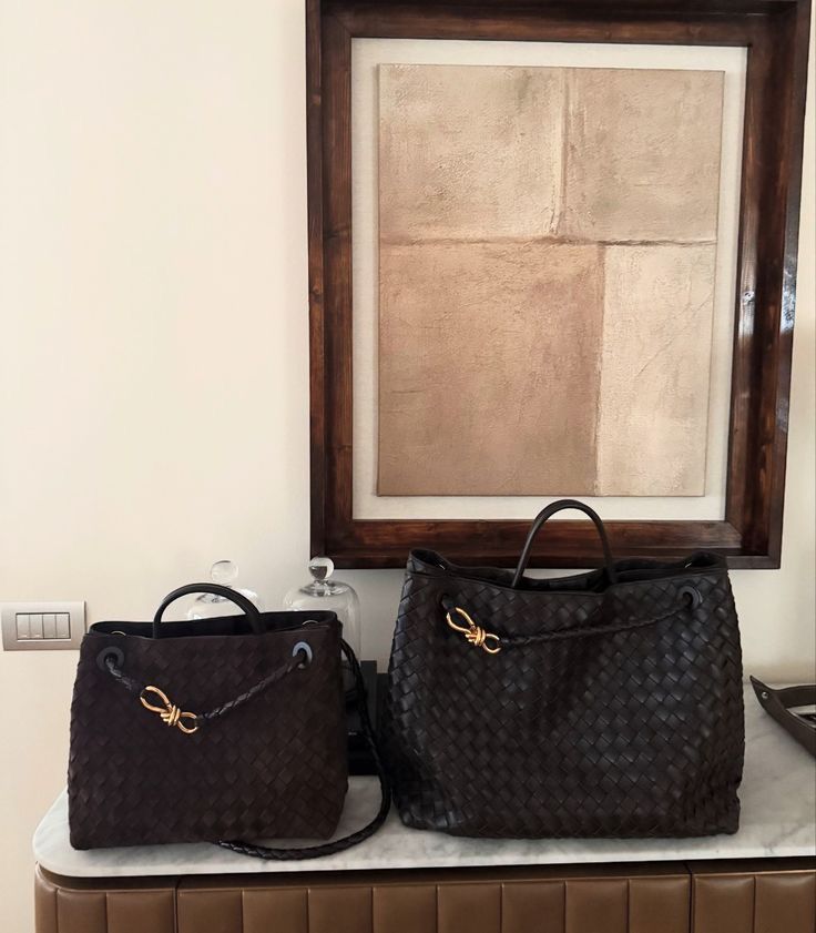 GRACE WOVEN BAG LARGE - Marchiselle