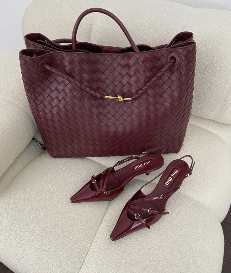 GRACE WOVEN BAG LARGE - Marchiselle