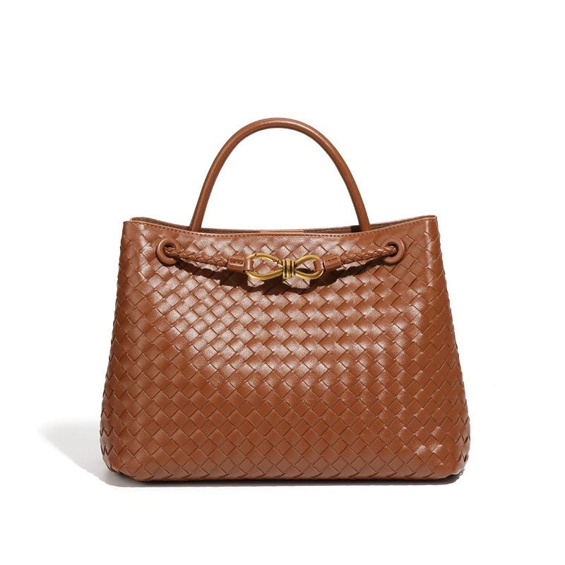 GRACE WOVEN BAG LARGE - Marchiselle