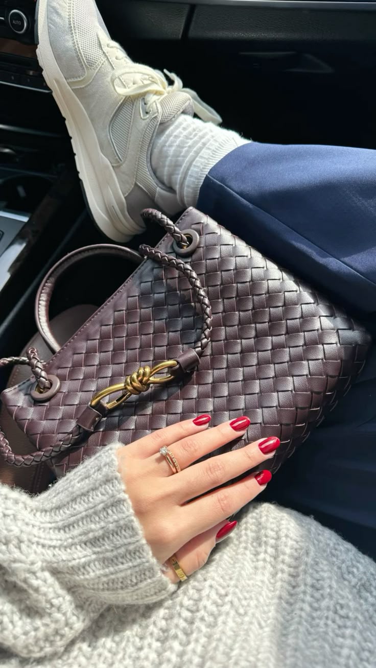 GRACE WOVEN BAG SMALL - Marchiselle